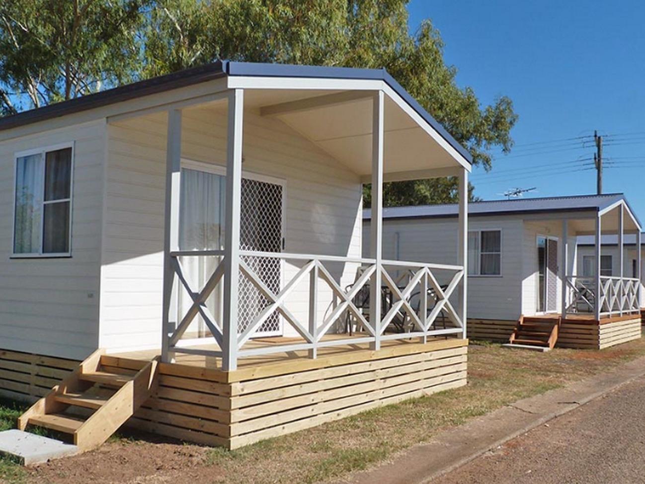 Narrabri Big Sky Caravan Park المظهر الخارجي الصورة