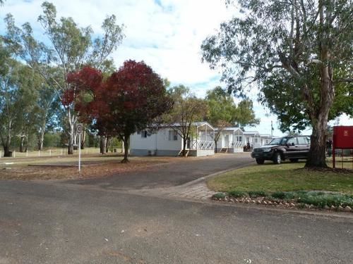 Narrabri Big Sky Caravan Park المظهر الخارجي الصورة